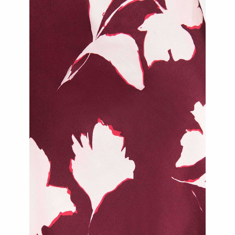 Veronika Maine Cherry Rose Maxi Skirt image number 2